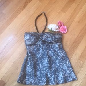 White House Black Market lined bra top